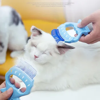 

Pet Cat Dog Comb Brush Professional Small Large Dogs Open Knot Rake Knife cat Hair shedding Comb Pet Grooming Products pet tool