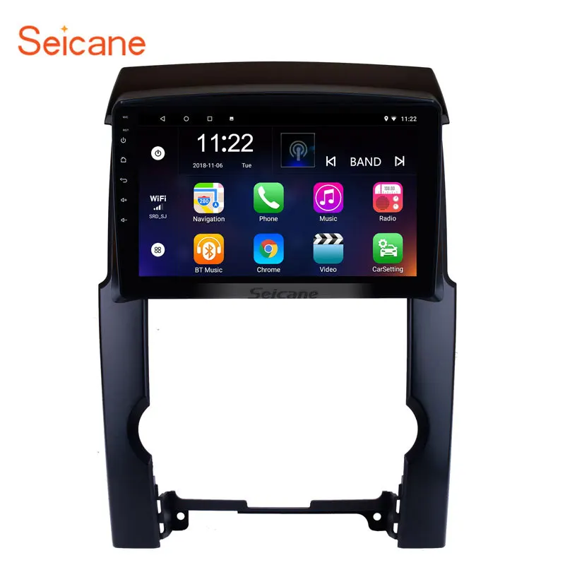 Seicane 10," HD сенсорный экран Android 8,1/9,0 Автомобильный мультимедийный плеер для 2009 2010 2011 2012 KIA Sorento Поддержка резервного копирования Камера