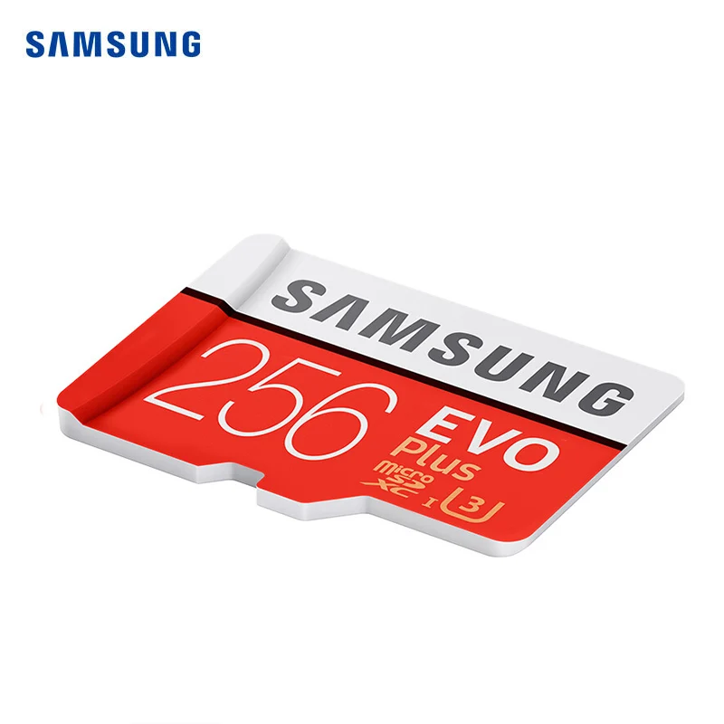 SAMSUNG EVO + Micro SD карта 128 ГБ 256 Гб памяти высокая скорость 100 МБ/с./с C10 UHS I Trans Flash SDXC 64 512