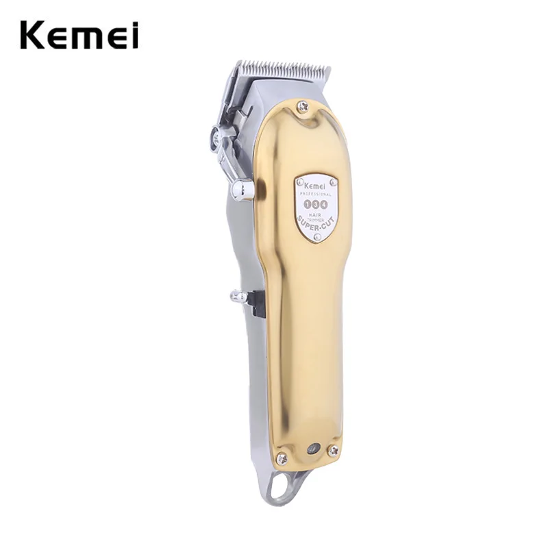 Kemei 134 10W Powerful Electric Hair Clippers for Men Barber Trimmer Cordless Cutter Haircut Machine Grooming Kit All Metal Body