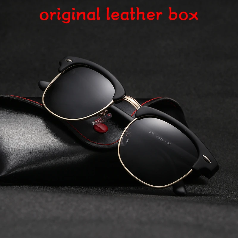 designer sunglasses ROSYBEE UV400 Polarized Sunglasses Men Women Classic Cool Retro Sun Glasses Coating  Man Driving Shades Fashion Male Oculos black cat eye sunglasses