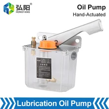 

CNC Engraving Router Handle Oil Pump Oil Outlet M8X1 Φ4mm Manual Injection Pump Lubrication Pump For CNC Machine Tool Oil Pump
