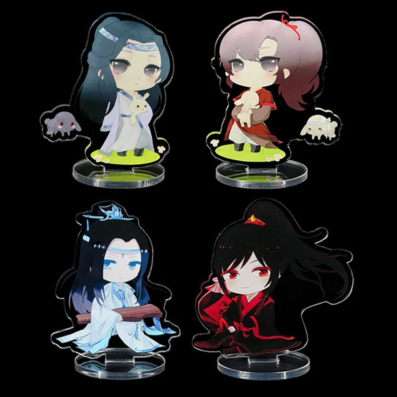 Аниме Mo Dao Zu Shi акриловые подставки Wei Wuxian Lan Wangji фигурка модель пластина Держатель аниме вокруг поклонников подарок
