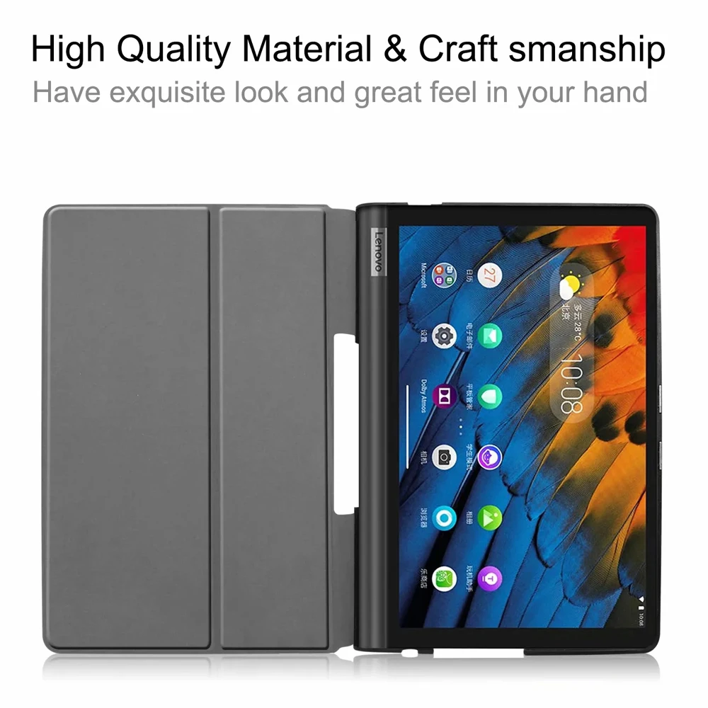 PU Leather Tablet Case for Lenovo Yoga Tab 5 YT X705F X705L X705M tablet case