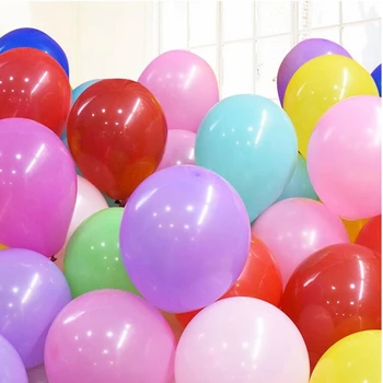

100PCS Round Latex Balloon 10 inch Romantic Wedding Decoration Clear Balloon Birthday Party Decoration Kids Baby