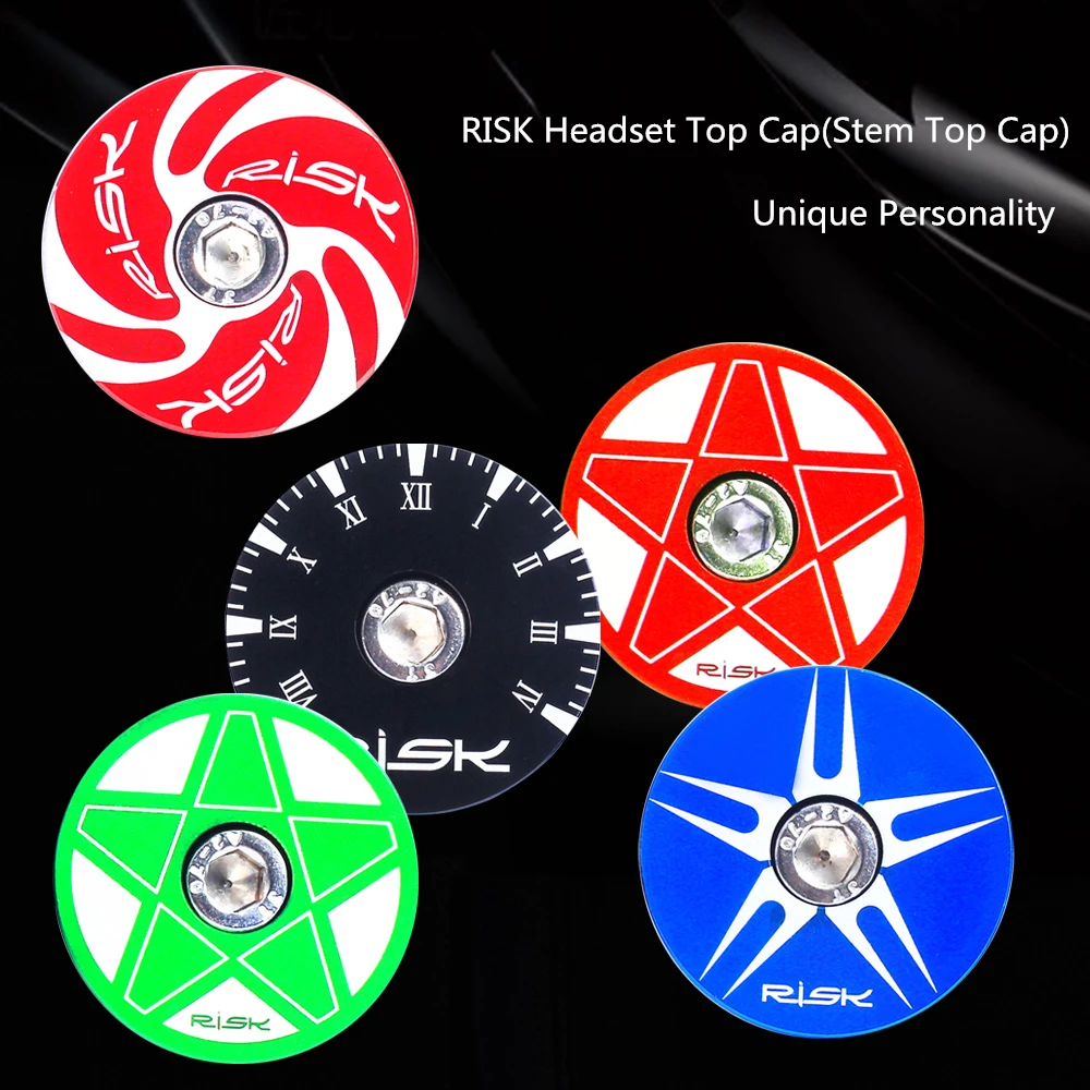RISK Road Mountain Bike Bicycle Aluminium Alloy Headset Top Stem Cap