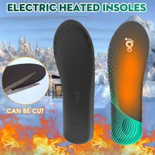 Электрические смарт стельки с подогревом обувь нагреватель дышащая постоянная температура проводной зарядки приложение контроль Зима ноги теплые колодки