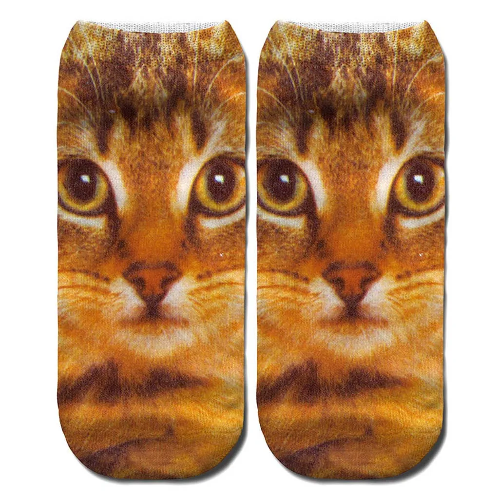 Women Socks 3D Novelty Crazy Funny Ankle Socks Cute Colorful Cartoon Cute Boat Sock Breathable Calcetines 8W2