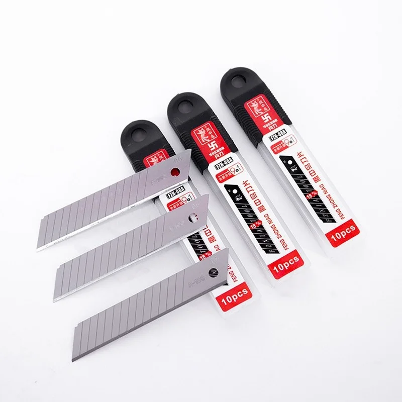 Art Blade Box Black Blade Wallpaper Knife Medium Knife Large Paper Cutting 18mm