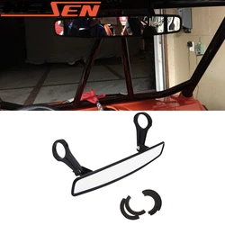 Rétroviseur extérieur UTV avec Cages en rouleau de 2 pouces, accessoires de miroir latéral antichoc avec Can Am /Polaris RZR 800 900 1000 pour Yamaha 