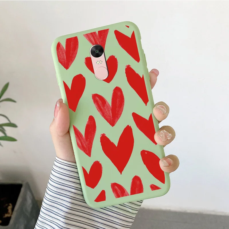 Matte Silicone Soft TPU Shell For Xiaomi Redmi Note 4 4x Note 5Pro Note 5A Cartoon Butterfly Shell For Redmi Note5a Phone Cover cell phone lanyard pouch Cases & Covers