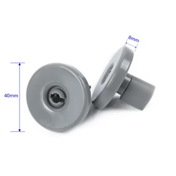 

4 X Dishwasher Lower Basket Roller Wheel For AEG Electrolux Privileg Progress
