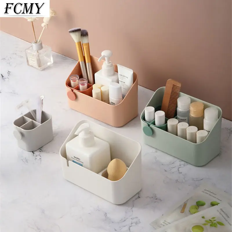

Multifunctional Desktop Cosmetic Storage Box Remote Control Jewelry Storage Boxes Organizer Sundries Desktop Bin Organizers