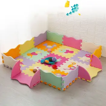 

25Pcs/set Baby Play Mat Toddler Kid Indoor Exercise Interlocking Floor Tiles Playing Pads Soft EVA Foam Floor Playmat