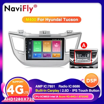 

NaviFly Android For Hyundai Tucson 2015-2018 4G Car GPS Radio Multimedia Video Player Navigation