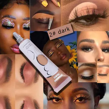 

Eyeshadow Primer Cosmetic Concealer Professional 15ml Salon Smooth Waterproof Matte Daily Eye Makeup Long Lasting Travel