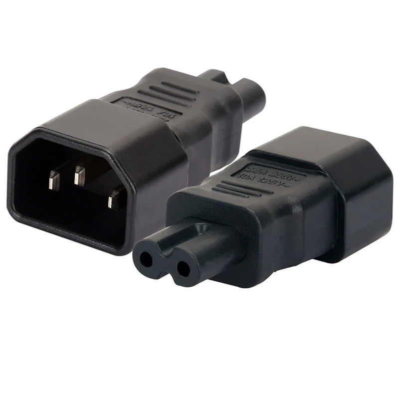 10 шт. адаптер питания переменного тока IEC320 C14 в C7 |