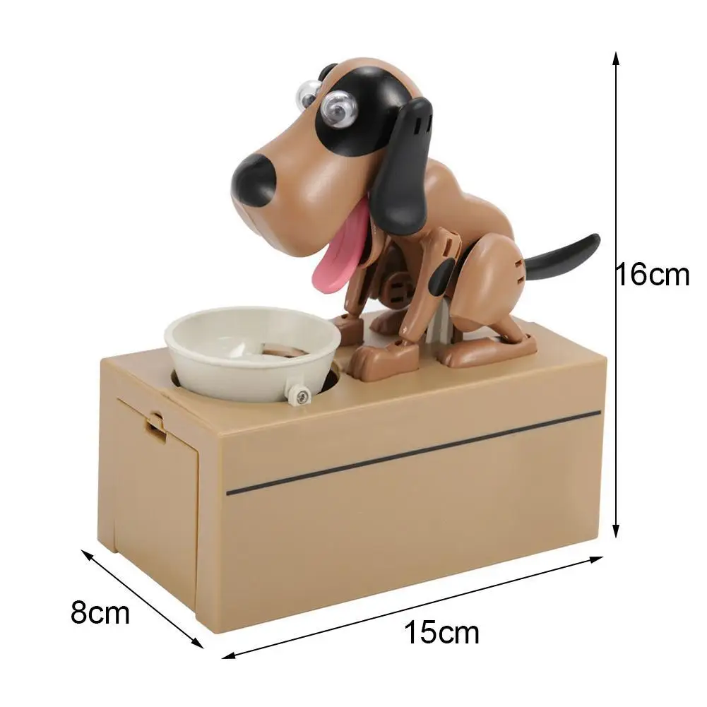NEW Cute Dog Model Piggy Bank Save Money Pot Dog Bank Canine Piggy Bank Coin Bank Novelty Birthday Gift Automated coin Boxes