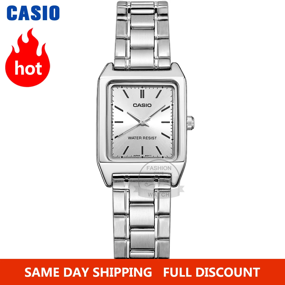casio square dial watches