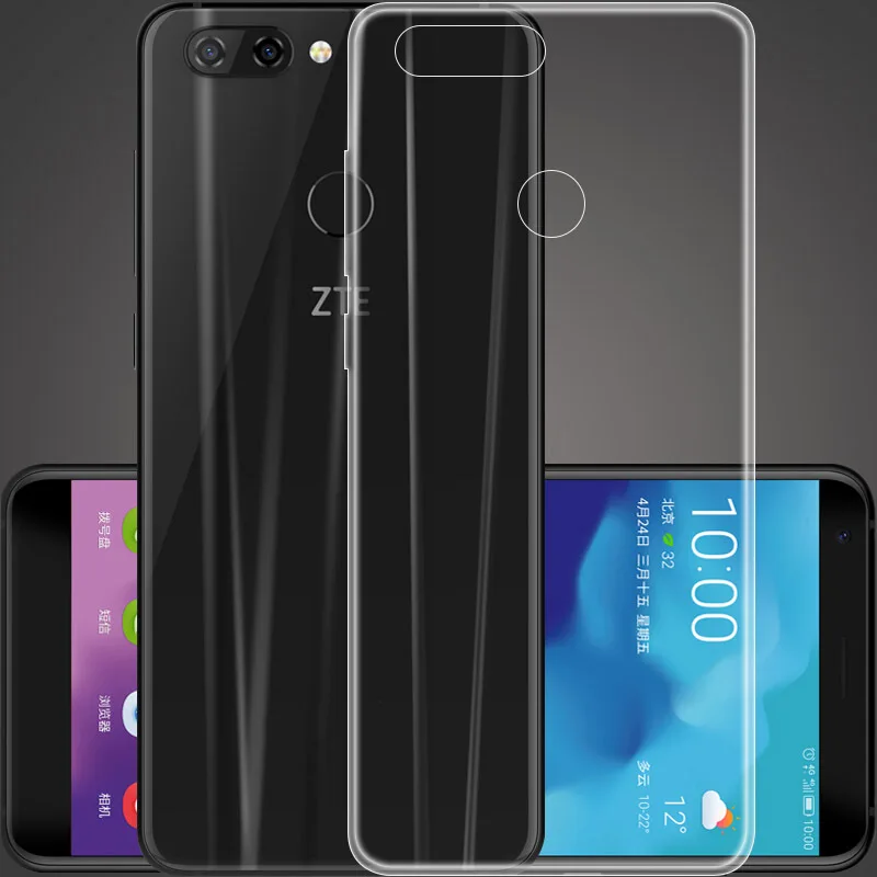 

Transparent Silicone Case For ZTE Nubia Z17 Soft Case For ZTE Nubia Z17mini Z17miniS TPU Cover For ZTE V18 V8 Lite Case Capa