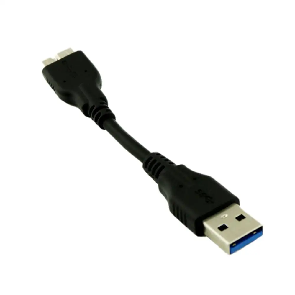 1 шт. короткий 10 см 5 Гбит/с USB 3 0 A штекер к Micro B Pin высокоскоростной адаптер