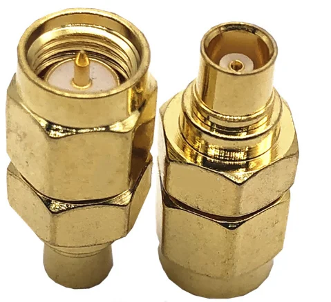 

1pcs SMA Male To MCX Female jack RF Coaxial connector Adapters