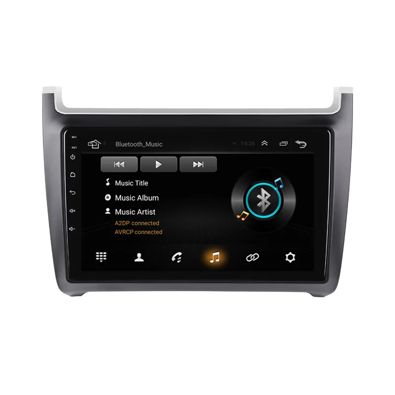 Flash Deal 10.1" 2G RAM 32G ROM Android Car DVD Video Player GPS For vw polo 2011 2012 2013-2016 audio car radio stereo navigation headunit 4