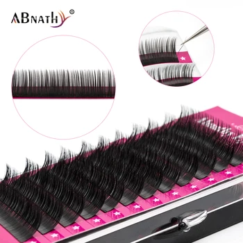 

Abnathy 5Case 12rows/tray russian volume eyelash extensions supplies lashes extension individual eyelashes extensions