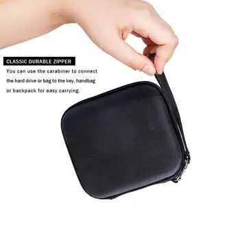 

Portable Hard Drive Carrying Case External Hard Disk Protection Storage Bag For SanDisk Extreme PRO 1TB/2TB/250GB/500GB