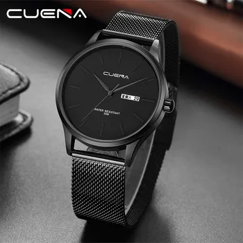 

Men Watch Military New Stainless Steel Analog Date Sport Quartz Wrist Watch часы мужские relogio masculino montre homme 2020