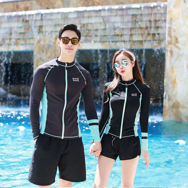 

New Style Split Type Long-sleeve Suit Quick-Dry Couples Diving Suit 1920