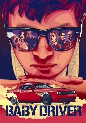 Детские драйвер постер фильма 2017 пленка шелк декоративная стена картина 24x36inch |