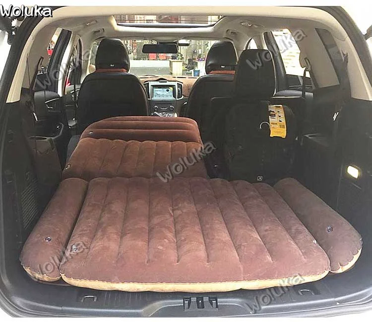 Автомобильный дорожный надувной матрас внедорожник Автомобильный багажник воздушная кровать полиэстер волокно специальная воздушная кровать CD50 Q03