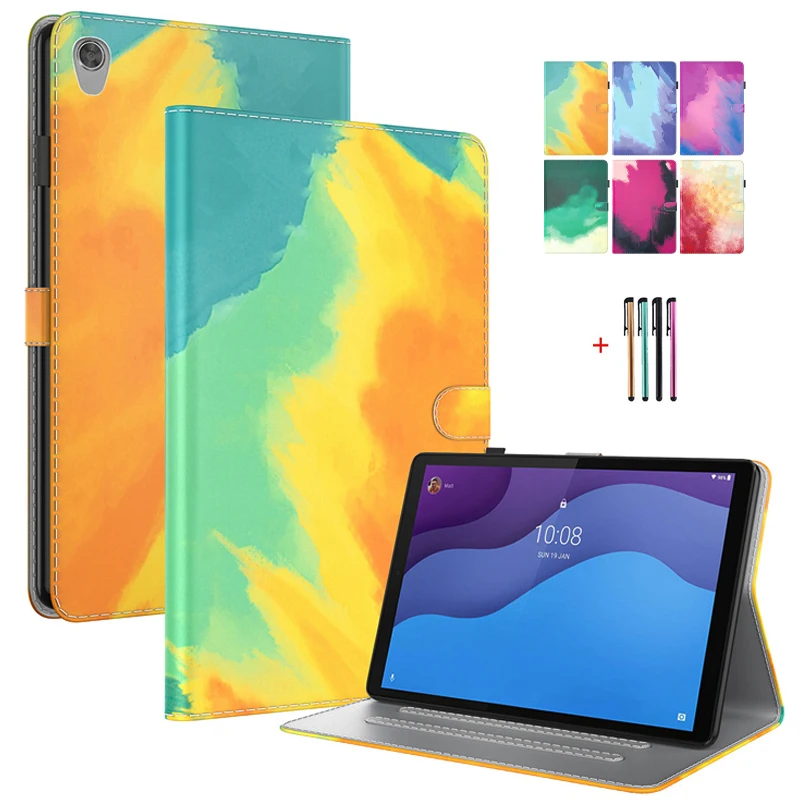 Per Funda Tablet Lenovo M10 Hd Tb X306F 케Custodia Per Tablet Verniciata Per Tablet Lenovo Tab M10 Hd Tb-X306F Custodia In Pelle Per Tablet