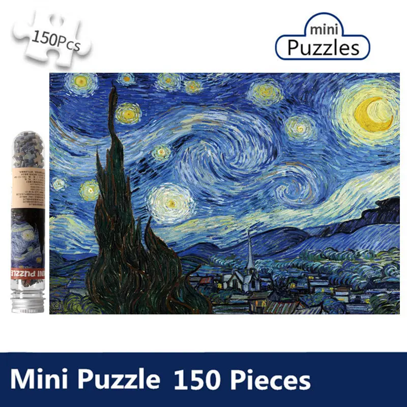 

150 Pieces Jigsaw Puzzle 15x10 cm Landscape Assembling Picture Puzzle For Adults Educational Toys Puzzles Pare Adultos