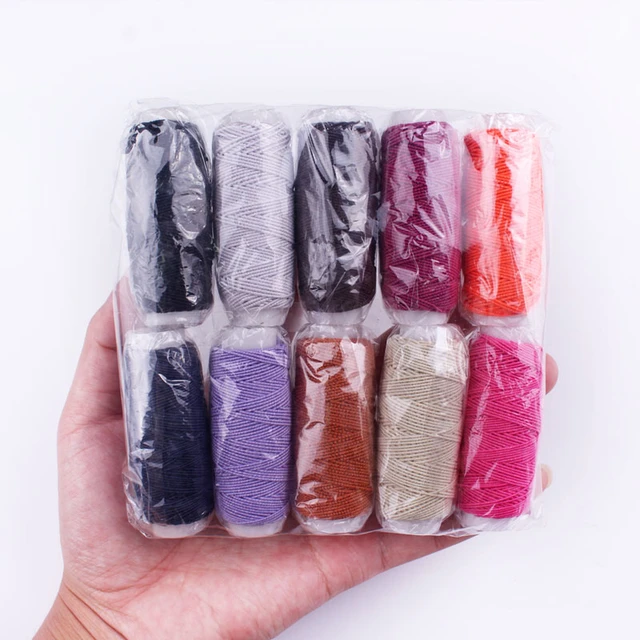 Colorful Elastic Threads for Sewing Machines 1roll Embroidery Sewing Thread  Hand Sewing Thread Craft DIY Sewing