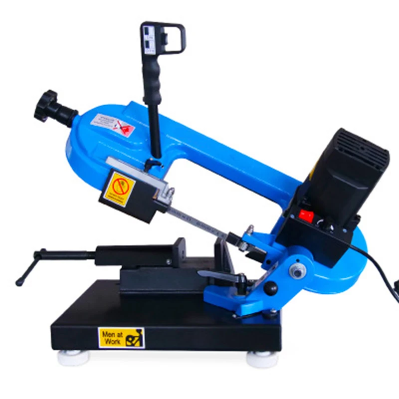 

Small Portable Band Sawing Machine Metal Multifunction Sawing Machine Cutting Machine Horizontal mechanical Woodworking Tools