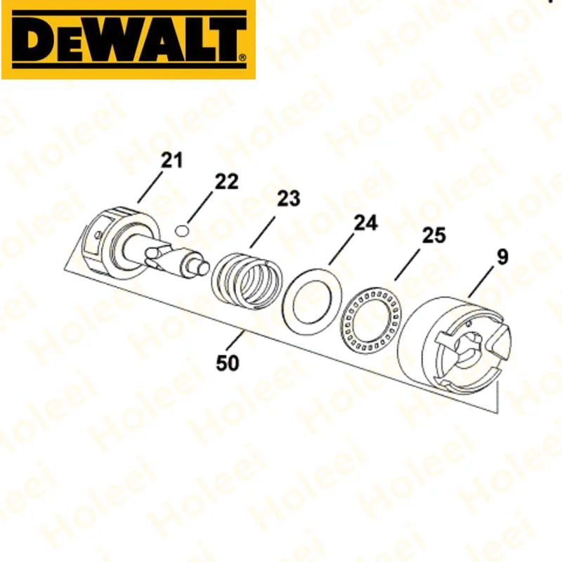 How To Repair A DCF887 Dewalt With A Wobbly Chuck Impact Driver Anvil
