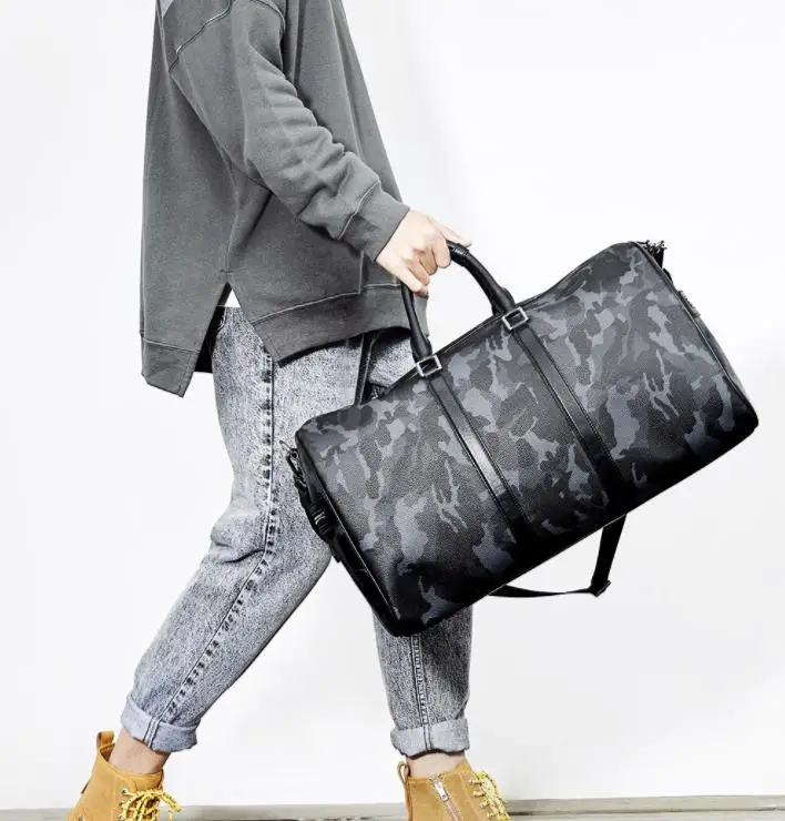 Xiaomi Men's Handheld Large Capacity Camouflage Fitness Bag Travel Travel Bags Shoulder Messenger Bag