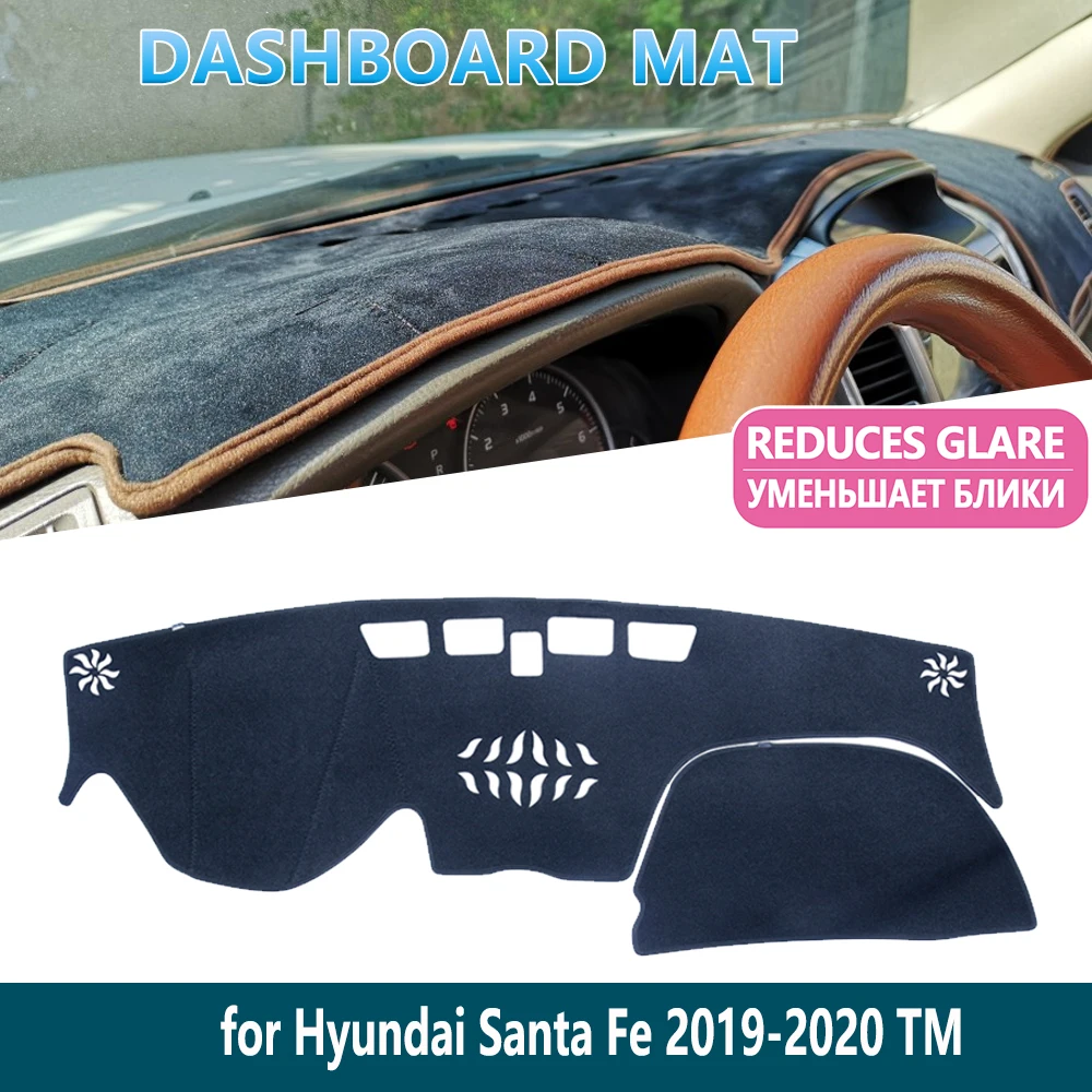 Защитный коврик для приборной панели Hyundai Santa Fe 2019 2020 TM | Автомобили и мотоциклы