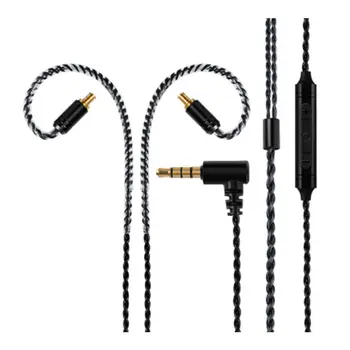 

Headphone Cable MMCX with Mic for SHURE SE215 A2DC LS50 IM50 IM70 IE80 0.78 2Pin L41F