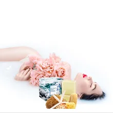 Увлажняющее мыло для мытья морской соли, 100 г, козье молоко питает кожу и сжимает поры. PH 7,5 слабо щелочное Мягкое мыло для ванны