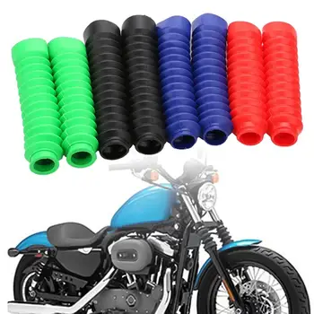 

The New durable 2Pcs/Set Motorcycle Gaiter Front Fork Boot Cover Shock Dust Guard Protector