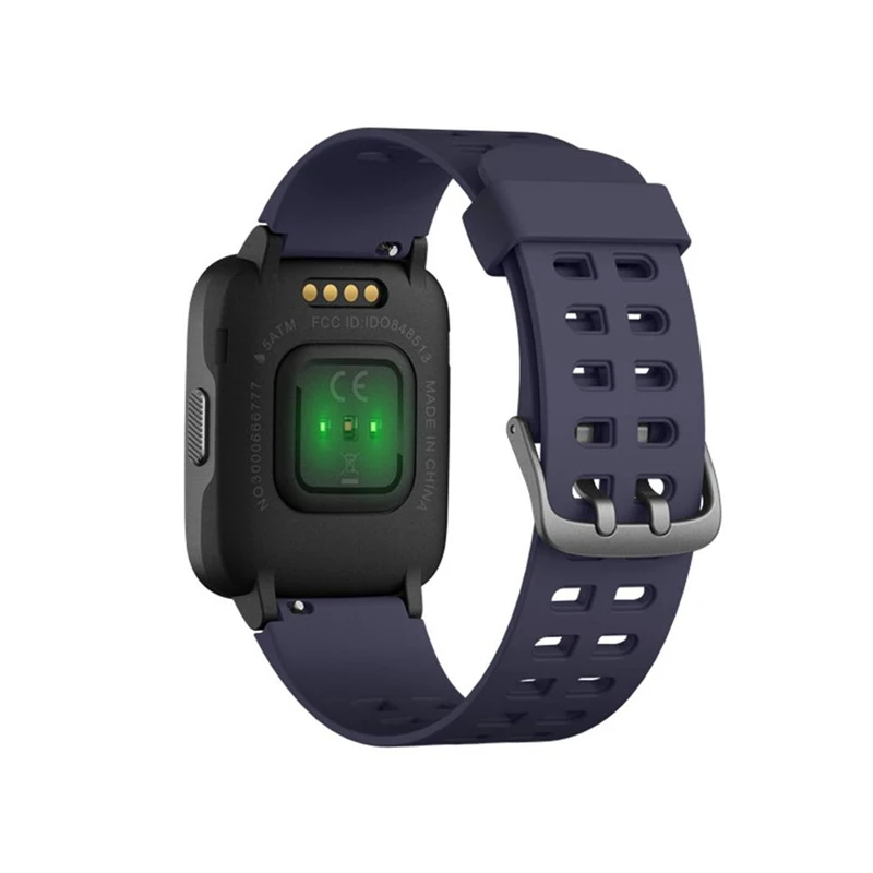 Bluetooth Id205 Hd сенсорный экран Смарт-часы носимый трекер сердечного ритма спортивные водонепроницаемые 1,3 дюймов для Android Ios смарт-часы
