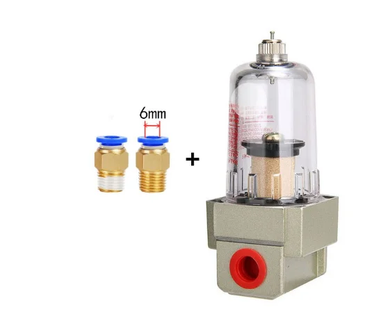 AF2000-02 source processor Copper filter Air pump filter Oil and water separator Pneumatic Components Air Compressor PC6-02