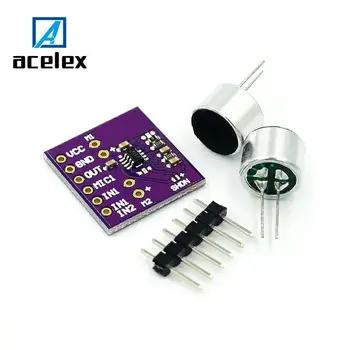 

MAX9813H Microphone Module Microphone Amplifier Amplifier Module Double Input Fixed Gain Integrated Bias CJMCU-9813