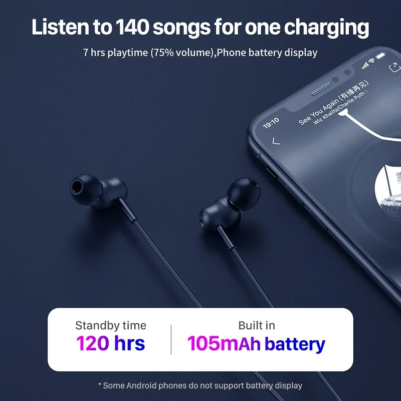 NILLKIN Bluetooth 5,0 наушники беспроводные магнитные шейные наушники IPX 4 спортивные стерео для Xiaomi наушники для samsung с микрофоном