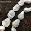 large size white color tissue nucleated flameball shape baroque or keshi pearls Bracelet freshwater 100% natural pearls special 5
