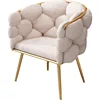 Nordic Ins Leisure Single Sofa Chairs Light luxury Net Red Girl bedroom Chair Nail Salon Makeup Chair Creative Bedroom Chair 1