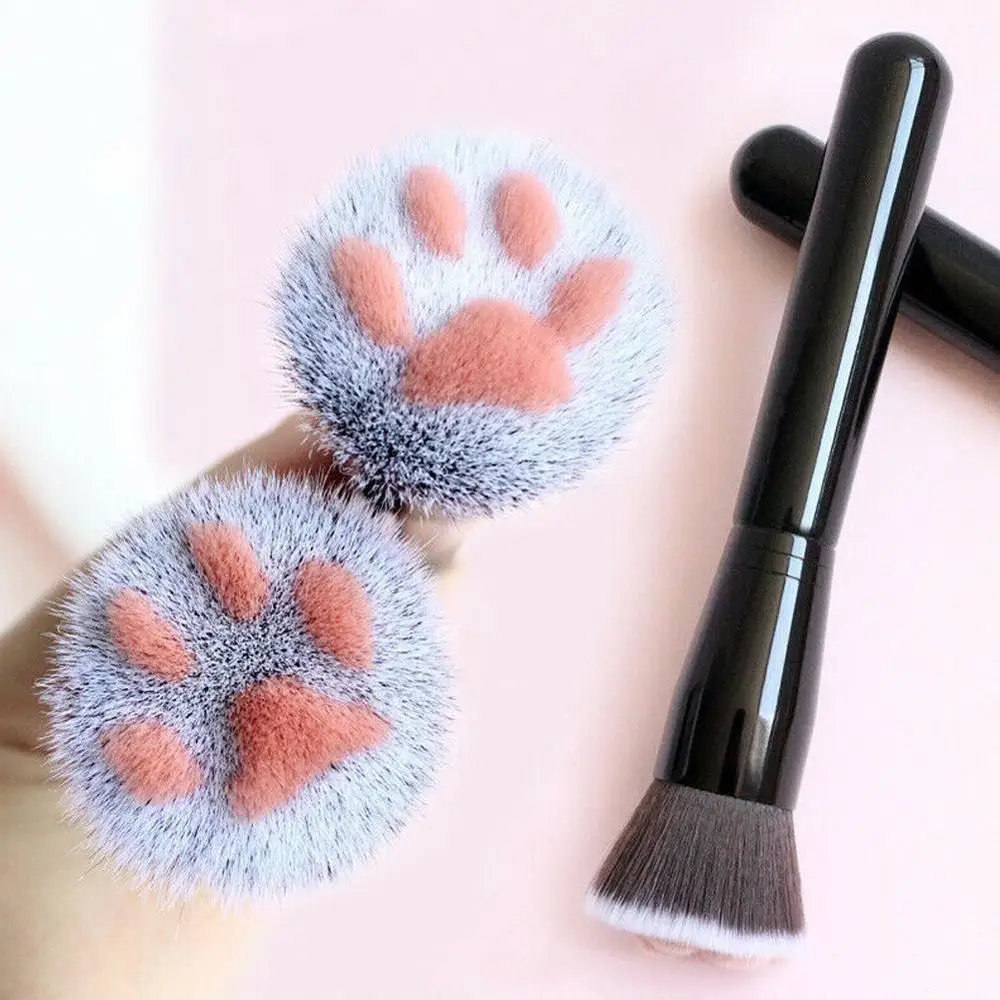 

Cat Paw Fibre Makeup Brushes Beauty Makeup Tool Foundation Brush Concealer Blush